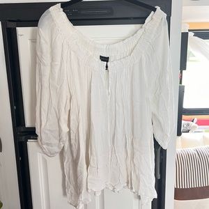 Off Shoulder Boho Top sz M